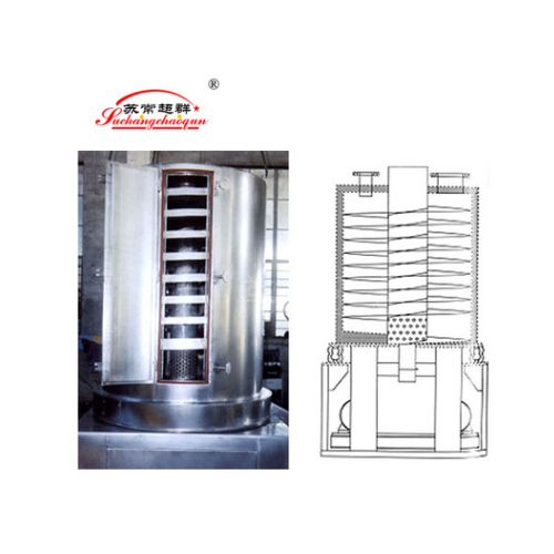 LZG系列螺旋振动干燥机，中药丸剂螺旋振动干燥机