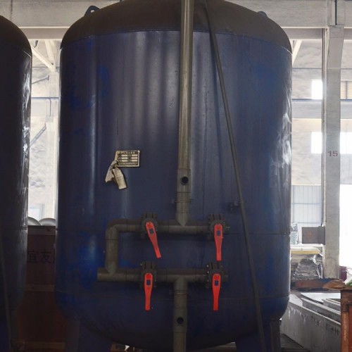 管式过滤器 高效过滤 碳钢过滤罐 盛涵环保 污水处理设备