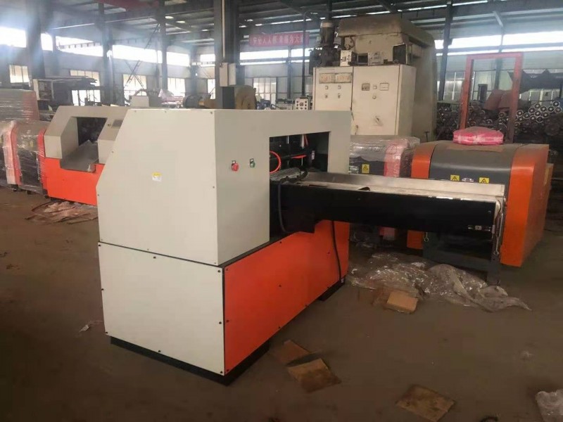 加装人体感应装置麻绳切断机