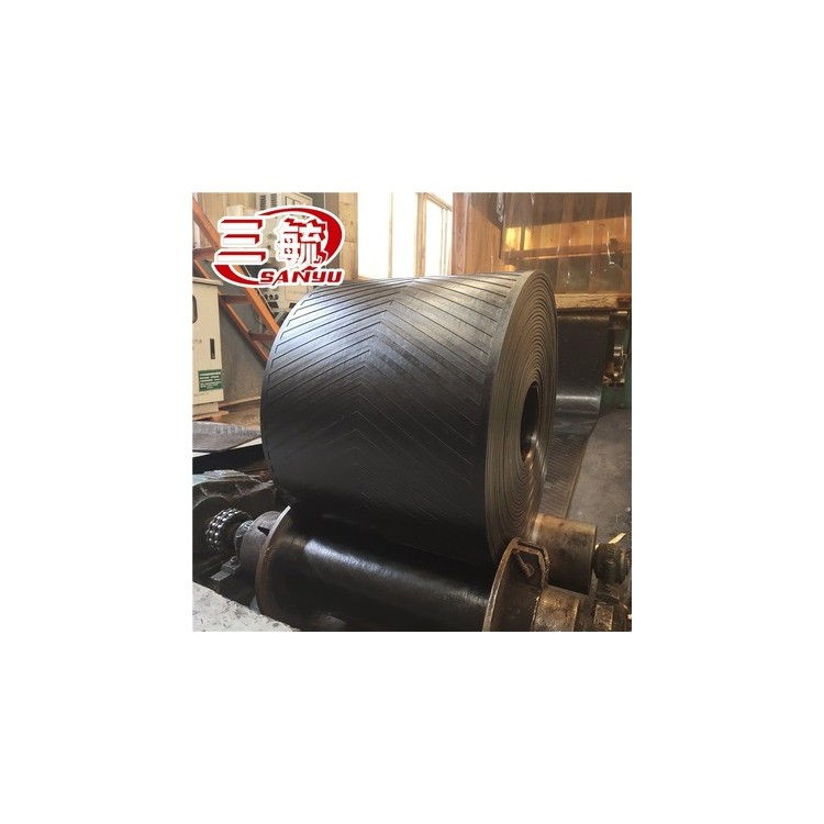 工业运输皮带橡胶输送带尼龙环形输送带爬坡输送带耐高温输送