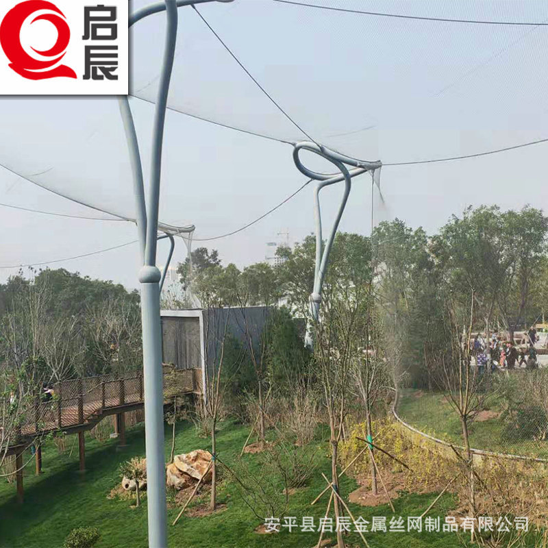 不锈钢绳网 鹦鹉笼舍网 鸟类防护网生产厂家
