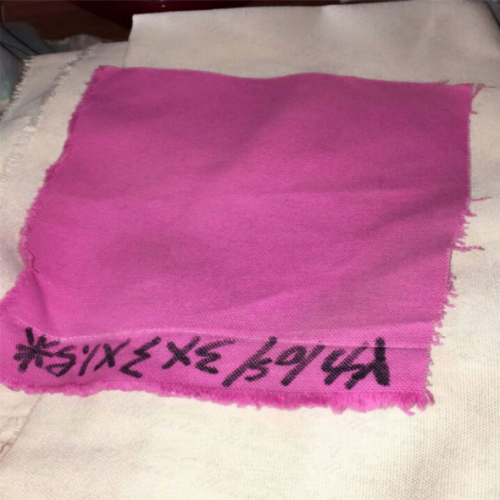 帆布厂销售供应3*3粉色全棉帆布 箱包布 棉染色布