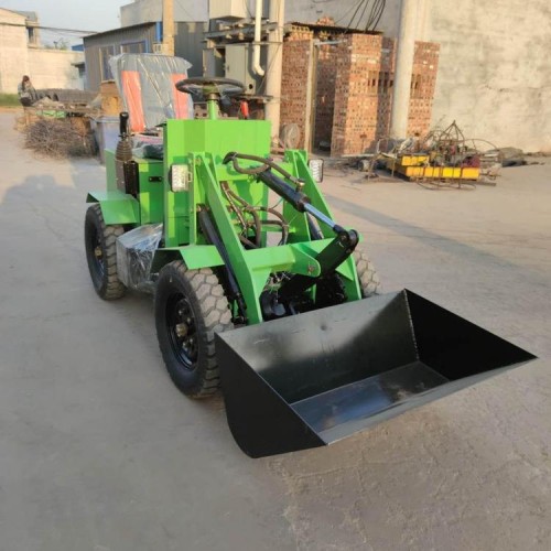 ZP/智攀生产 工地环保电动小铲车全新自卸专用农用装载机