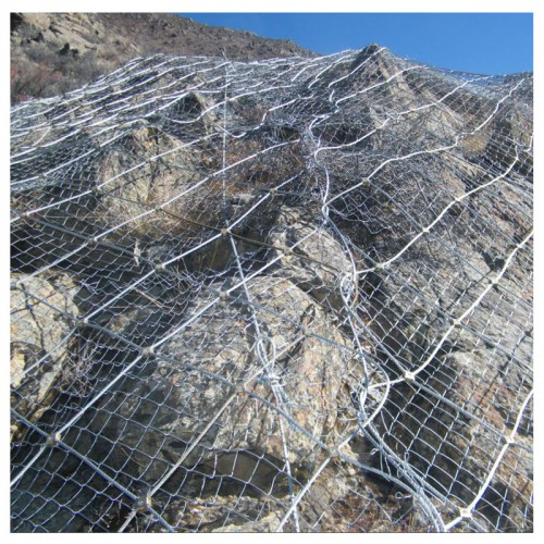 边坡防护网SNS柔性被动防护网厂家供应防镀锌丝山体环形网