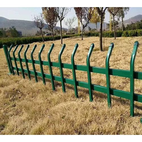 折弯草坪护栏 锌钢草坪护栏 绿化带护栏 锌钢护栏
