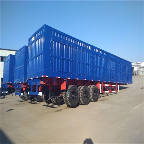 13米骨架集装箱 港口拖集装箱平板车配置 尺寸