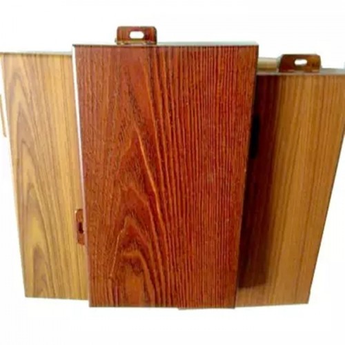木纹铝单板厂家定制 外墙铝单板 吉利装潢材料