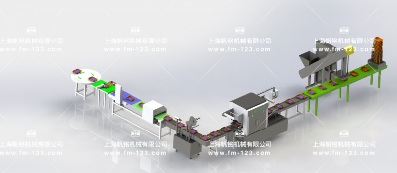 全自动盒装生产线 无人化生产线