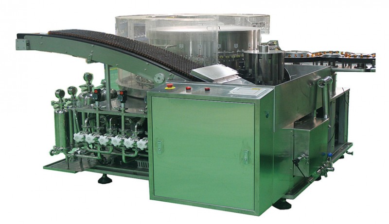 全自动倒冲式洗瓶机 玻璃瓶洗瓶机 超声波洗瓶机