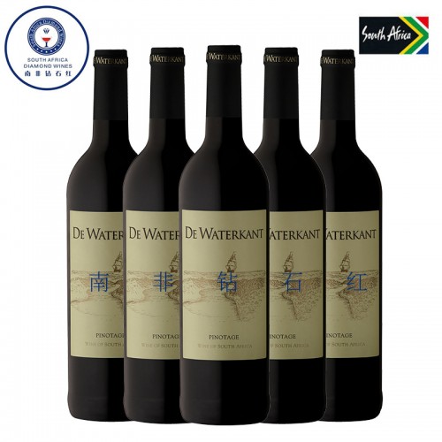 原瓶南非红酒蒂汶凯品诺塔吉干红葡萄酒 进口红酒葡萄酒代理批发