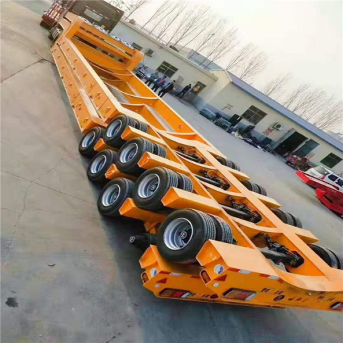 16米枫叶运输车生产厂家大件运输半挂车生产公司