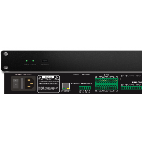 音频处理器声拓电子DSP0808SD网络音频管理器8进8出