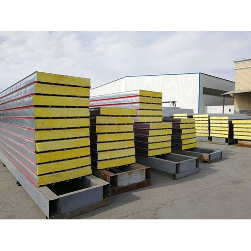 上海彩钢保温板生产_新顺达钢结构工程施工岩棉复合板