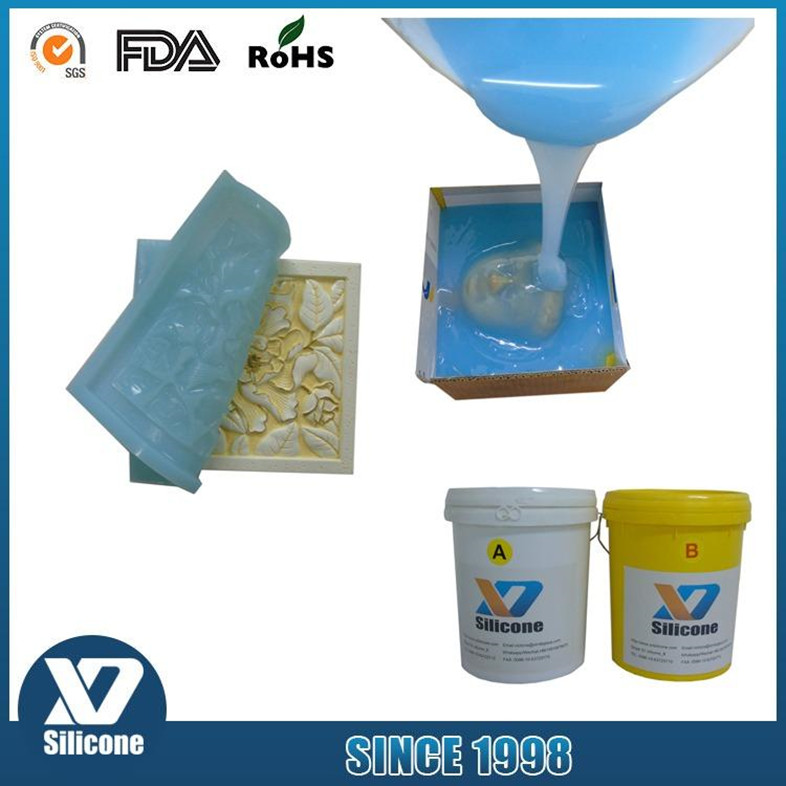 加成型室温固化不收缩模具硅胶  软瓷砖雕行业1:1翻模硅胶