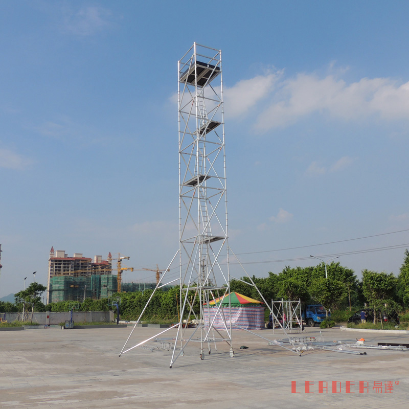 铝合金脚手架 高空作业架 无焊接工艺安全稳固 更省人工