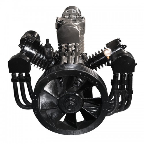 通用型活塞式空压机机头双缸三缸空气压缩机泵头