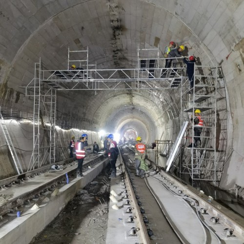 铝合金轨道架 地铁隧道桥洞工作平台 轻便牢固使用方便支持定制