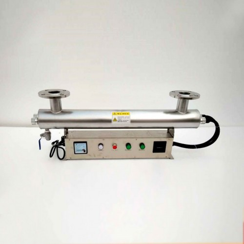 紫外线杀菌消毒设备二次供水过流式紫外线消毒器 水处理杀菌机