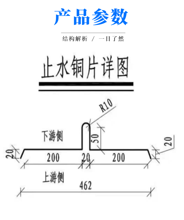 止水铜板 止水铜带 止水铜片 铜止水 各种规格尺寸定制质保