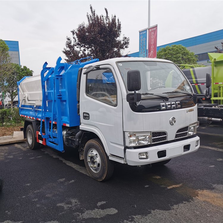 东风5立方挂桶垃圾车