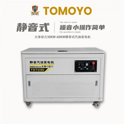 大泽动力汽油发电机简介TOTO30