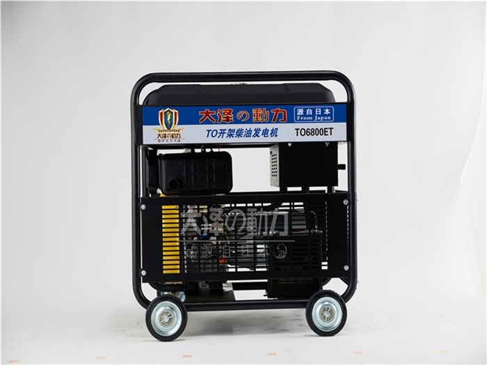 小功率5kw开架柴油发电机能不能长时间运行