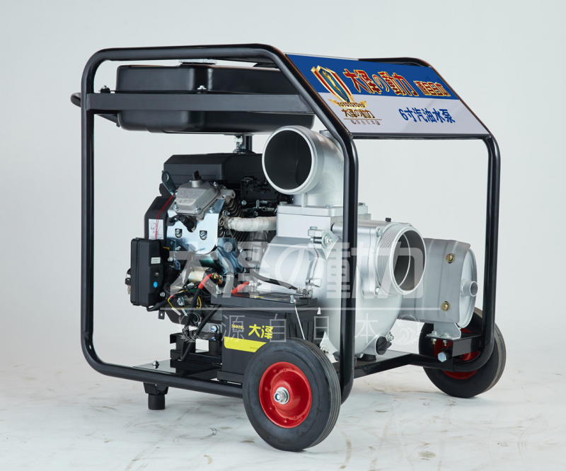 大泽动力汽油泥浆泵-渣浆泵型号TOTO60HD
