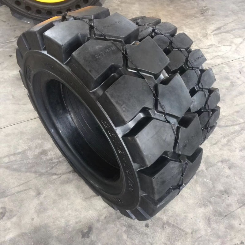 500-8实心轮胎  叉车升降机工具车轮胎  橡胶材质