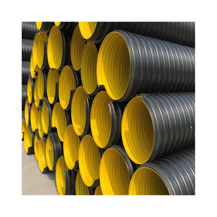 大量批发 HDPE钢带管 寿命长 大口径螺旋钢带管