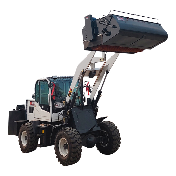 亚亚滑移式 铲车改扫地机 装载机式清扫车 农村扫路机 带暖风