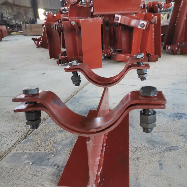 沧州志昂管道供应保冷隔热滑动管托 管夹支座定制