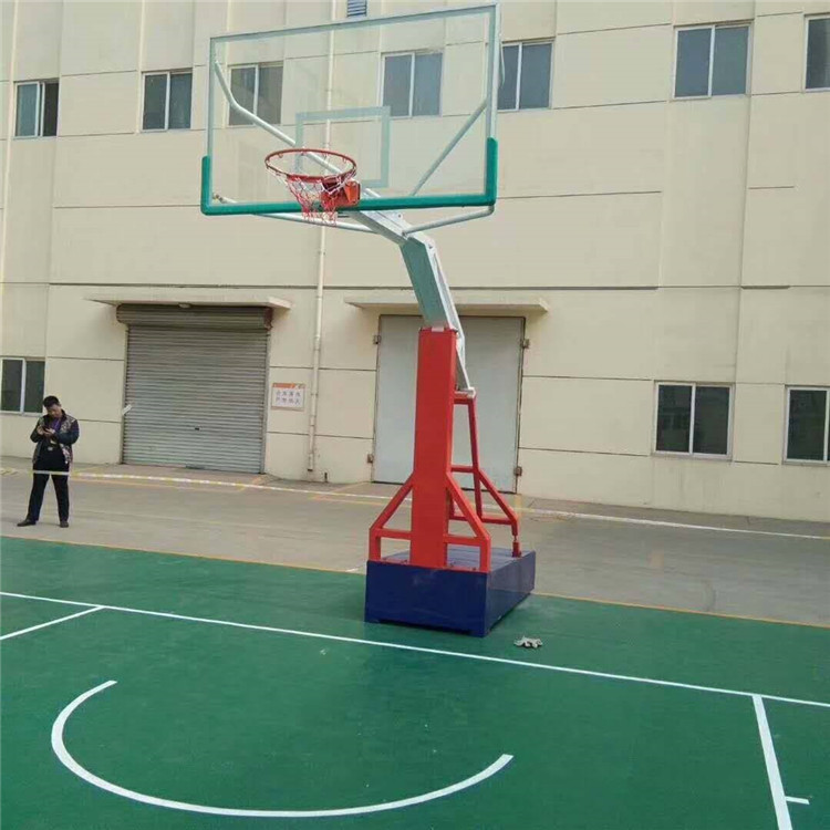 沧州胜滨体育供应 平箱篮球架 方管篮球架 圆管篮球架