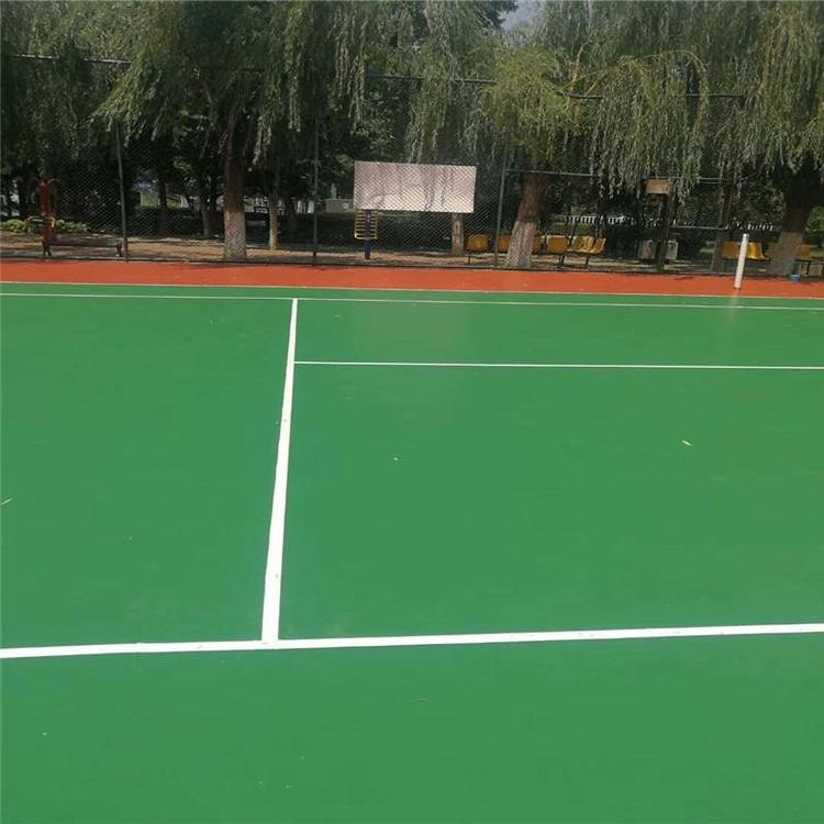 胜滨体育生产 epdm 硅pu塑胶跑道