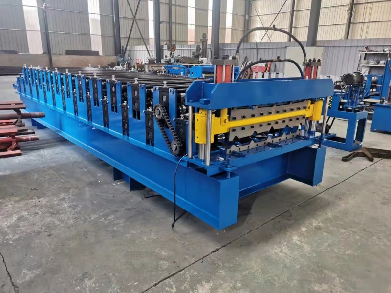 双层压瓦机 全自动彩钢瓦机械设备