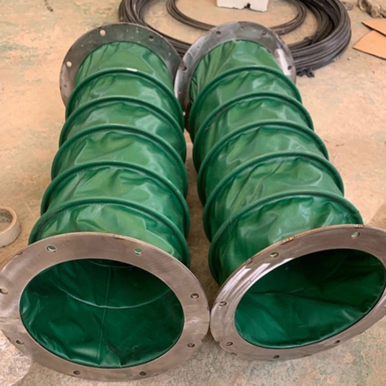 奥月机床生产帆布软连接风机软连接支持图纸定制