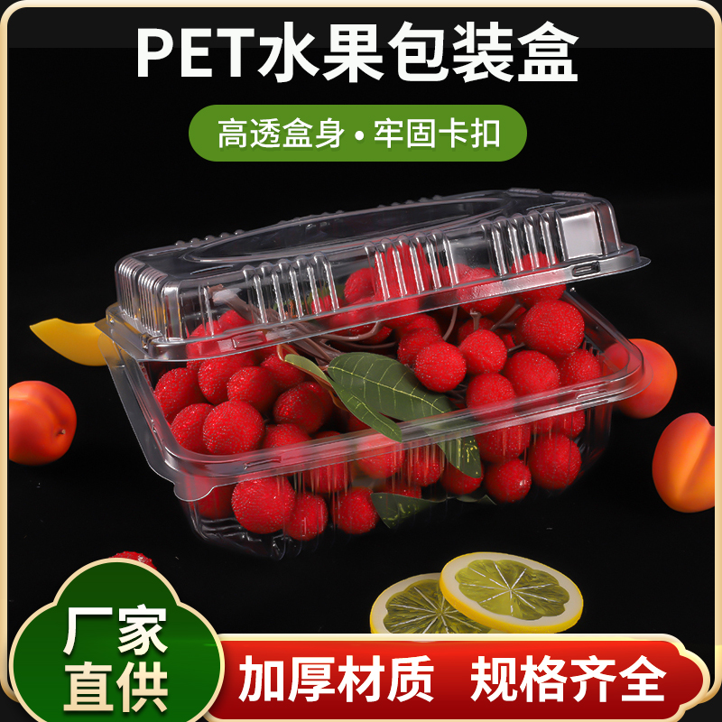 蓝莓盒 果蔬盒 一次性打包盒 草莓盒 杨梅打包盒