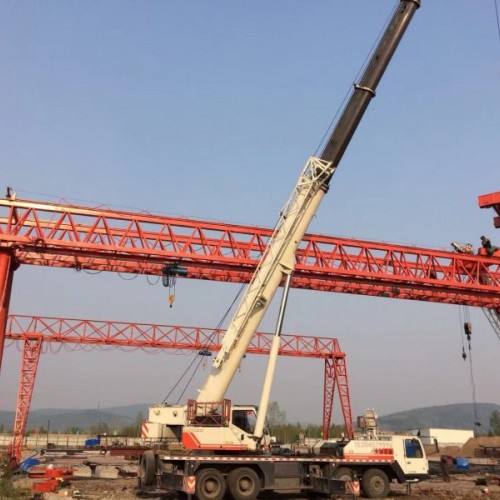 中辉重工32吨QD电动葫芦双梁桥式起重机 运行平稳