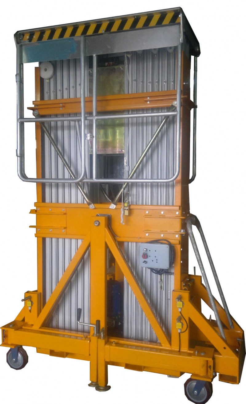广州工厂直供14米双桅柱升降机、双桅杆升降机。