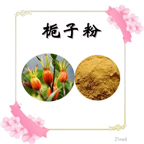 栀子粉 新鲜原料 浓缩萃取 粉末流动性好 库存充足