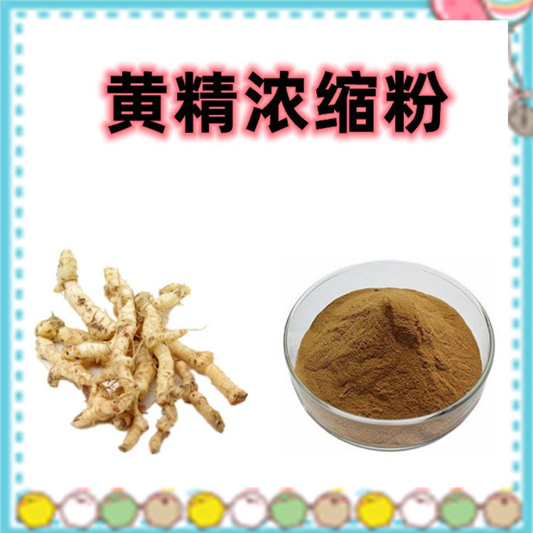 黄精浓缩粉 喷雾干燥工艺 浓缩粉末 粉末流动性好 包邮