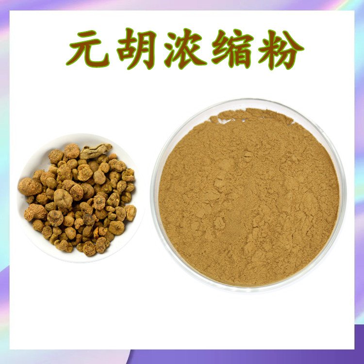 元胡浓缩粉 全水溶 质量稳定 现货供应 纸板桶包装