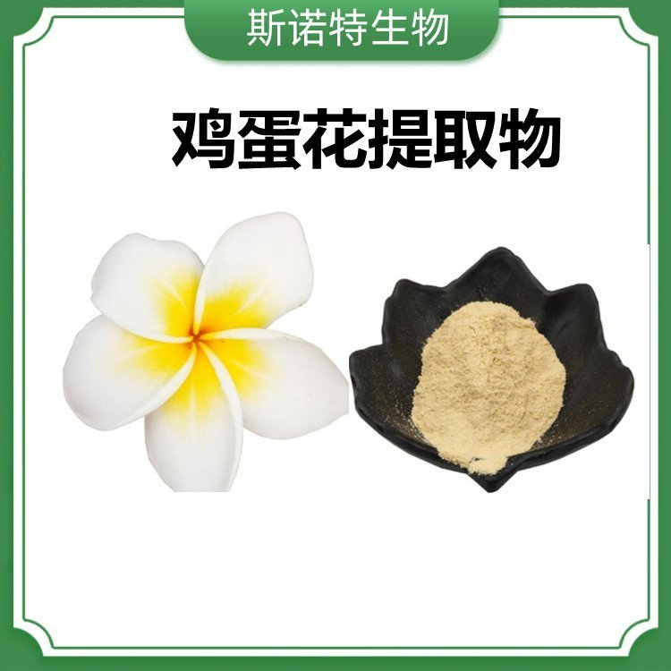 鸡蛋花提取物 水溶性好 棕黄色粉末 现货包邮 可定制