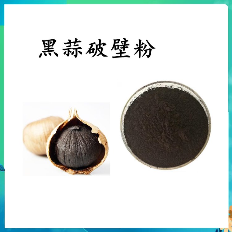黑蒜破壁粉 喷雾干燥工艺 现货包邮 随货带报告