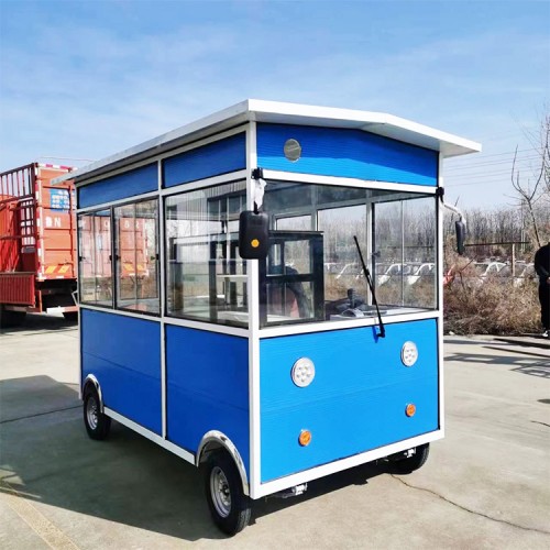 小吃车多功能餐车流动式冰淇淋雪糕展示柜冰淇淋车