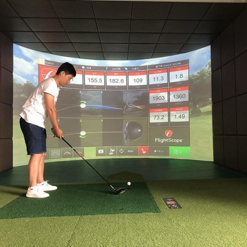 X3系统室内高尔夫 家庭影院模拟球场可上门多年技术经验